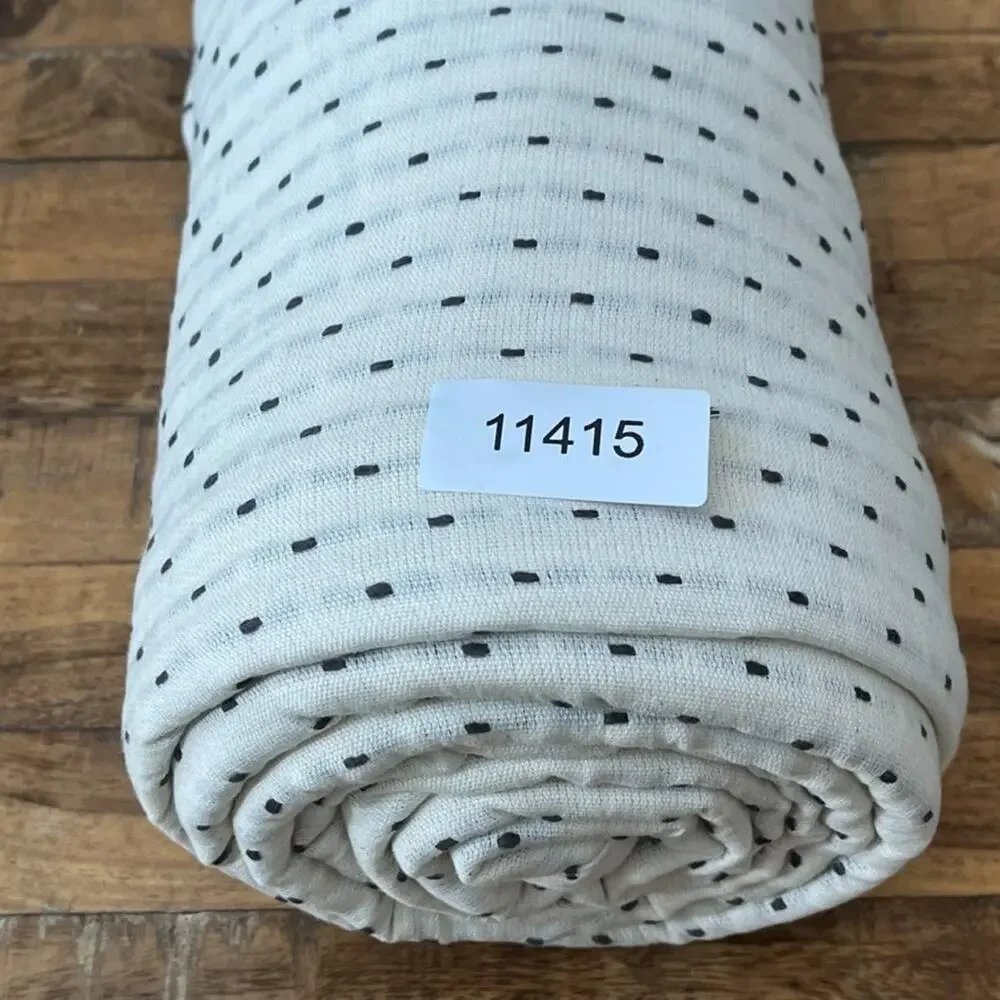 IKEA JAKOBSLILJA Bedspread Off-white Anthracite 91x98